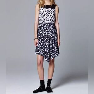 Simply Vera Wang Women's Black And White Dress. Size L